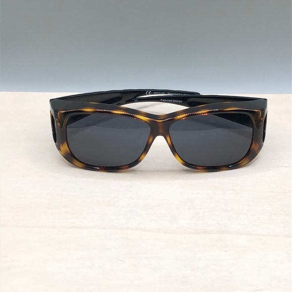 Jonathan Paul Accessories - Jonathan Paul Fitovers Eyewear Diamond Cut 001S Tortoise  Polarized 60-11-130